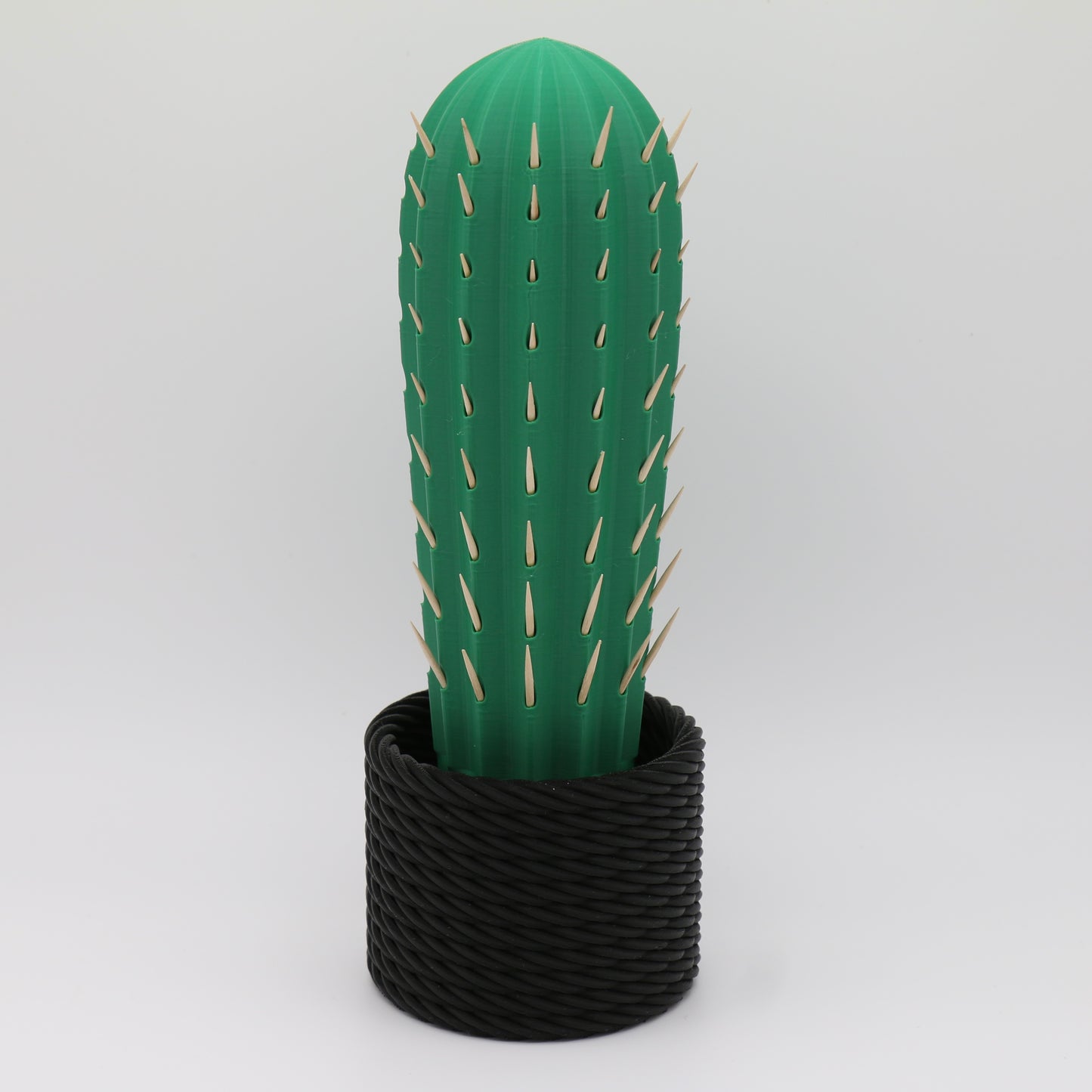 Kaktus Zahnstocher Spender mit Federmechanismus - cactus toothpick - Deko - Zimmerpflanze - Pflanze