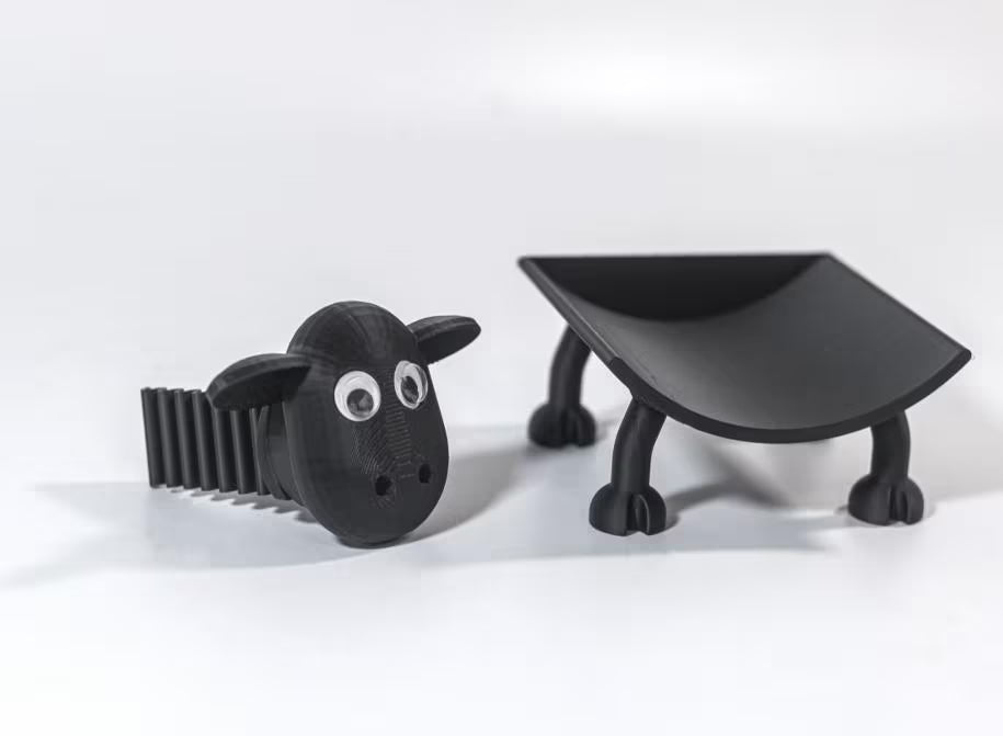 Schaf Toilettenpapierhalter – Niedlicher Bad-Assistent - Wackelaugen