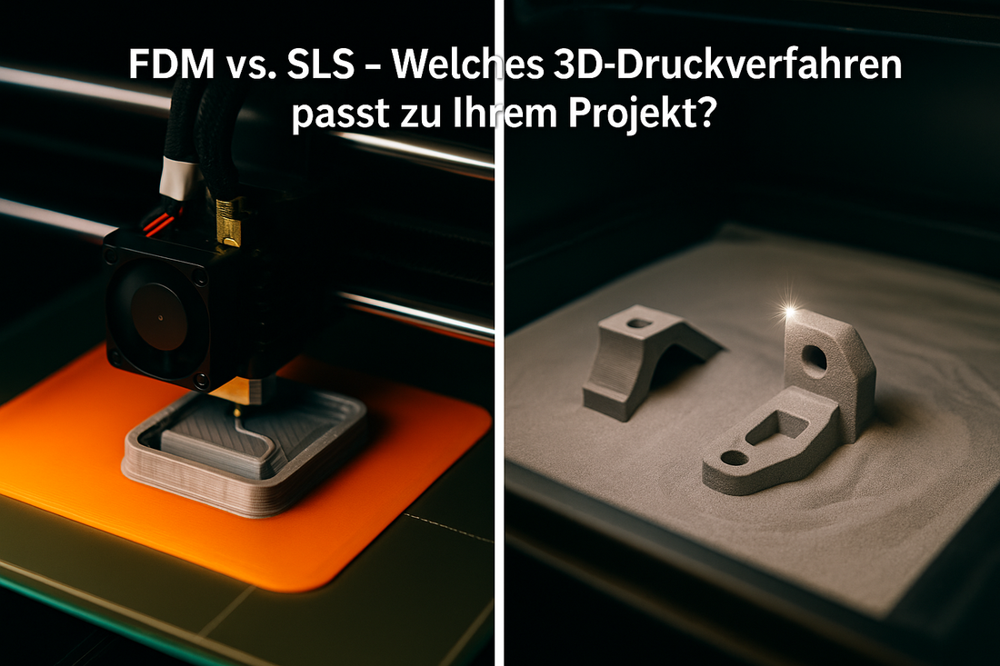 FDM vs. SLS – Welches 3D-Druckverfahren passt zu Ihrem Projekt?