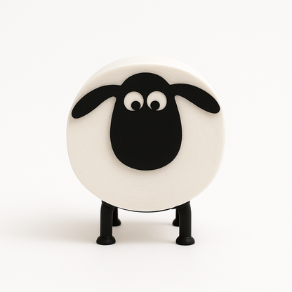 Schaf & Elch Toilettenpapierhalter – Niedlicher Bad-Assistent