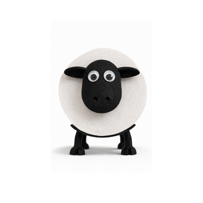 Schaf & Elch Toilettenpapierhalter – Niedlicher Bad-Assistent