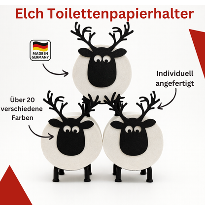 Schaf & Elch Toilettenpapierhalter – Niedlicher Bad-Assistent