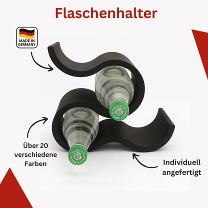 3D gedruckter Weinflaschen/Handtuchhalter für 4 Flaschen oder 4 Handtücher