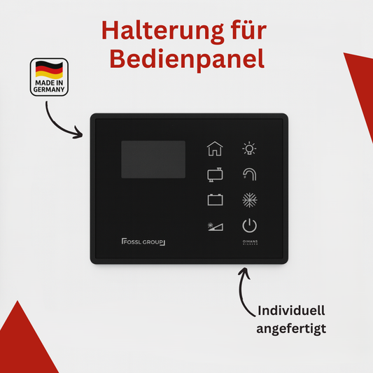 Halterung für ETA E-Box Bedienpanel | Pössl Summit Shine, Trenta, Globecar, Clever Vans | 3D-Druck PETG