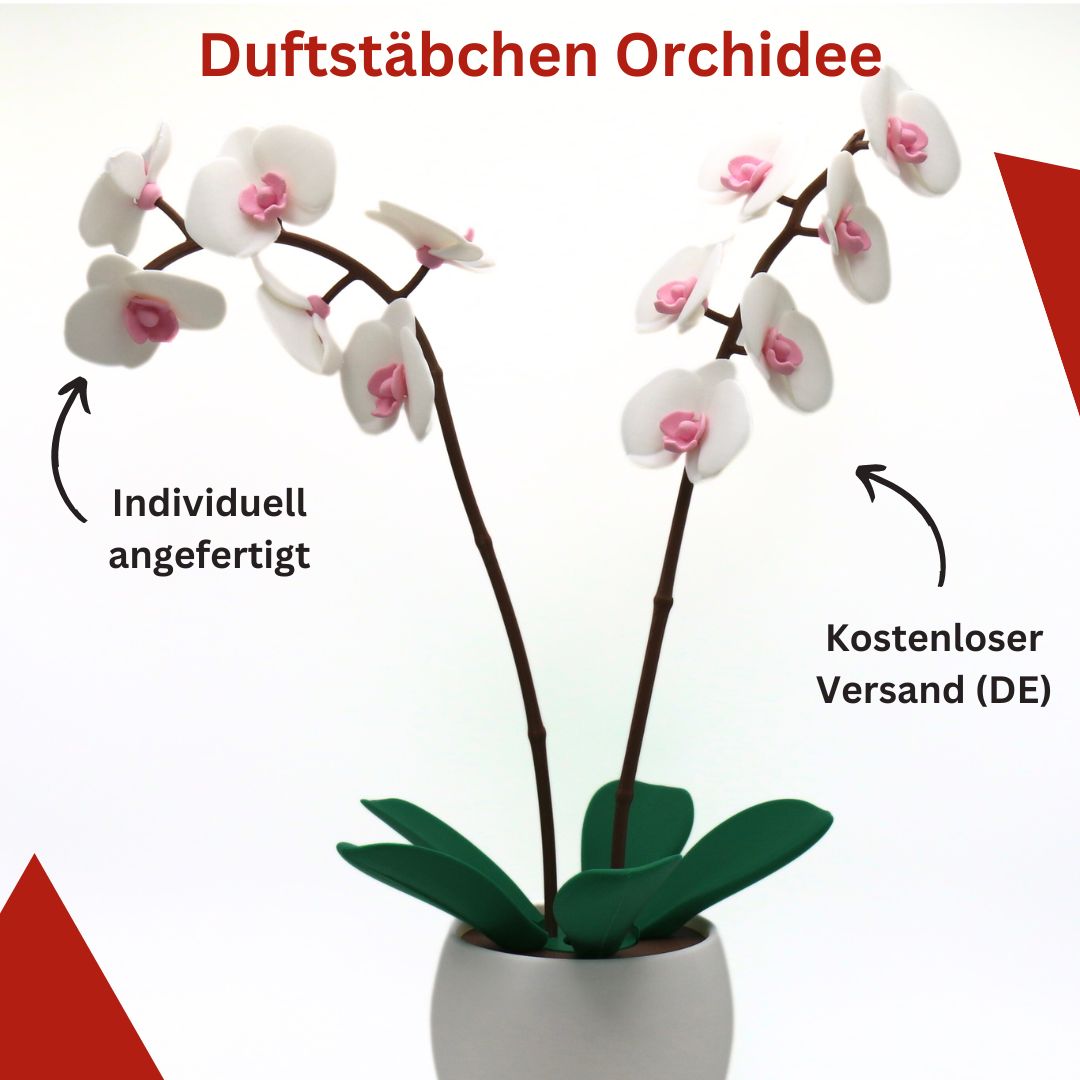 Orchidee als Duftstäbchenhalterung - Zimmerpflanze - Deko - Forgecore - Aromatic Orchid - Oil Diffusor and Incense Holder