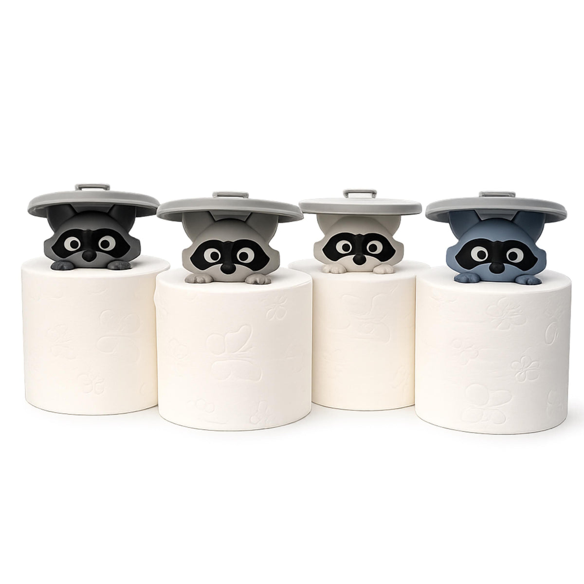 Waschbär Toilettenpapierhalter | Lustiger Klopapierhalter | WC Rollenhalter Waschbär | Badezimmer Deko | Geschenkidee | 3D Druck