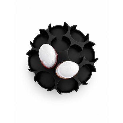 Zerup Karussell für 12 Flaschen | Drehbarer Sirup Organizer mit Kugellager | MORE Zerup Flaschenhalter | Küchen Organizer | 3D Druck