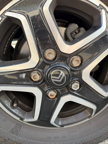 20x Radschraubenkappen 21 mm passend für Pössl Wohnmobil | Felgen Abdeckkappen | Schraubenkappen für Camper & Auto