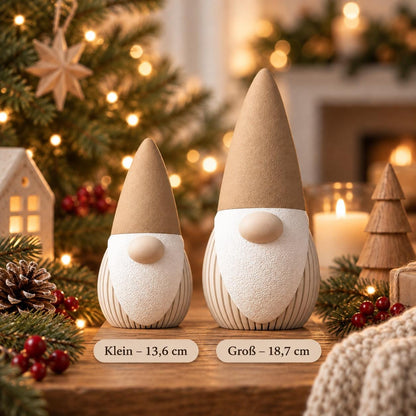 Deko Wichtel aus PLA, moderne Weihnachtsdeko, Skandi Winterdeko, 3D Druck Wichtel, minimalistische Deko