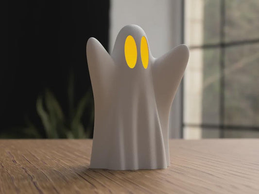 Halloween Geist aus PLA, niedliche Geisterfigur, 24 Farben