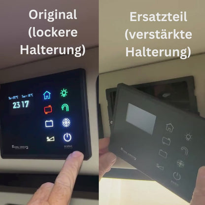 Halterung für ETA E-Box Bedienpanel | Pössl Summit Shine, Trenta, Globecar, Clever Vans | 3D-Druck PETG